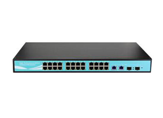JHX-PSF1024B          24口百兆非网管PoE标准交换机